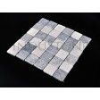 KOSTKA: * MIX 2: WHITE/GREY 5x5 mosaic on a plastic grid INDUSTONE