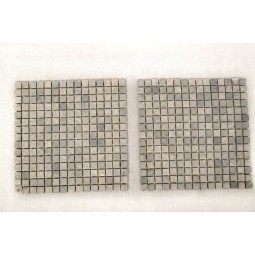 KOSTKA:  * BLACK 1,7x1,7 quadratisch mosaik naturstein INDUSTONE