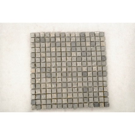 KOSTKA:  * BLACK 1,7x1,7 mosaic on a plastic grid INDUSTONE