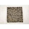 KOSTKA: * BLACK 1,7x1,7 mosaic on a plastic grid INDUSTONE