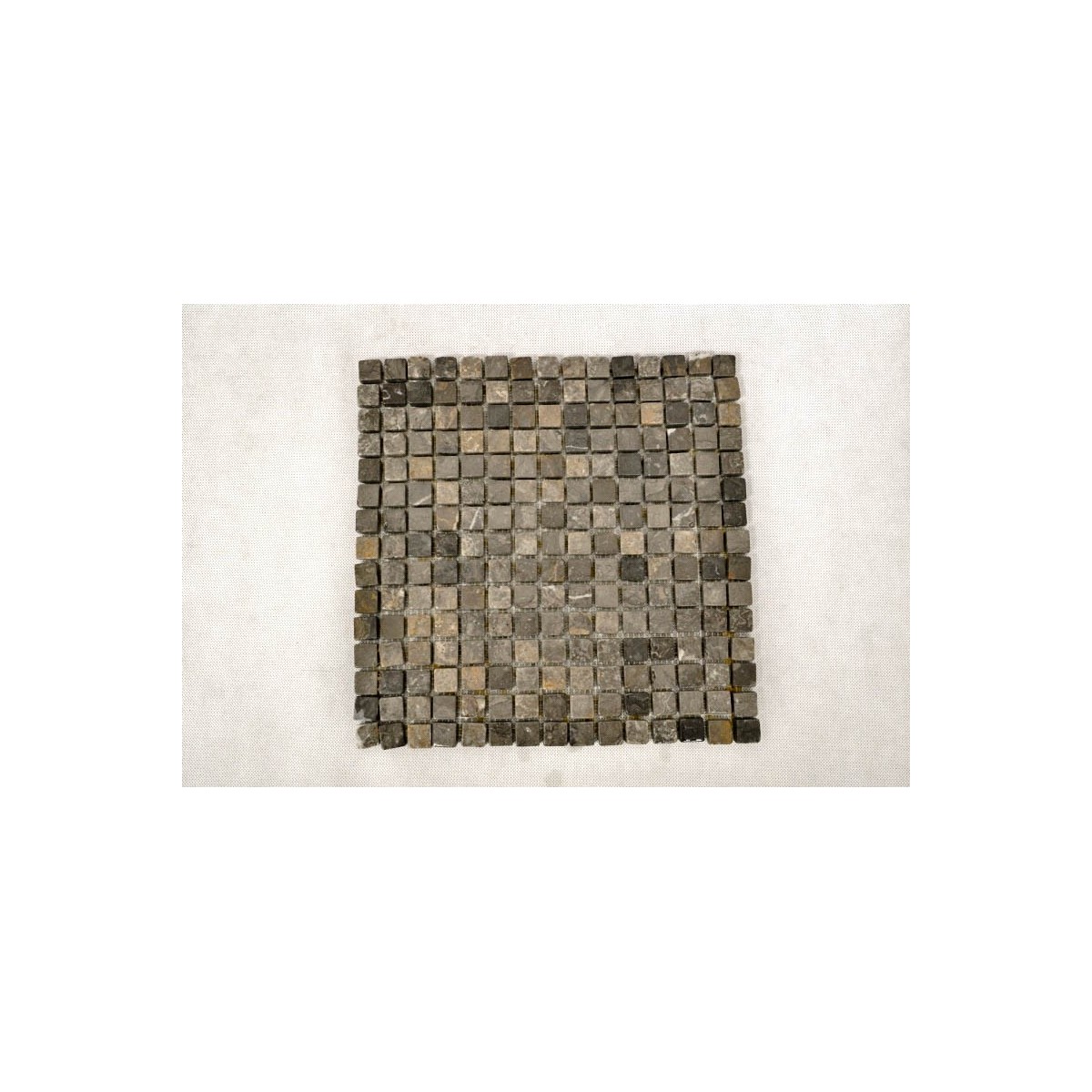 KOSTKA:  * BLACK 1,7x1,7 mosaic on a plastic grid INDUSTONE