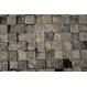 KOSTKA:  * 3D GREY 2x2 CUBIC mosaic on a plastic grid INDUSTONE