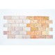 BATAKO PINK ORANGE 4,9x9 mosaik naturstein INDUSTONE