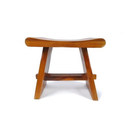 EXOTIC STOOL III B made from natural wood INDUSTONE