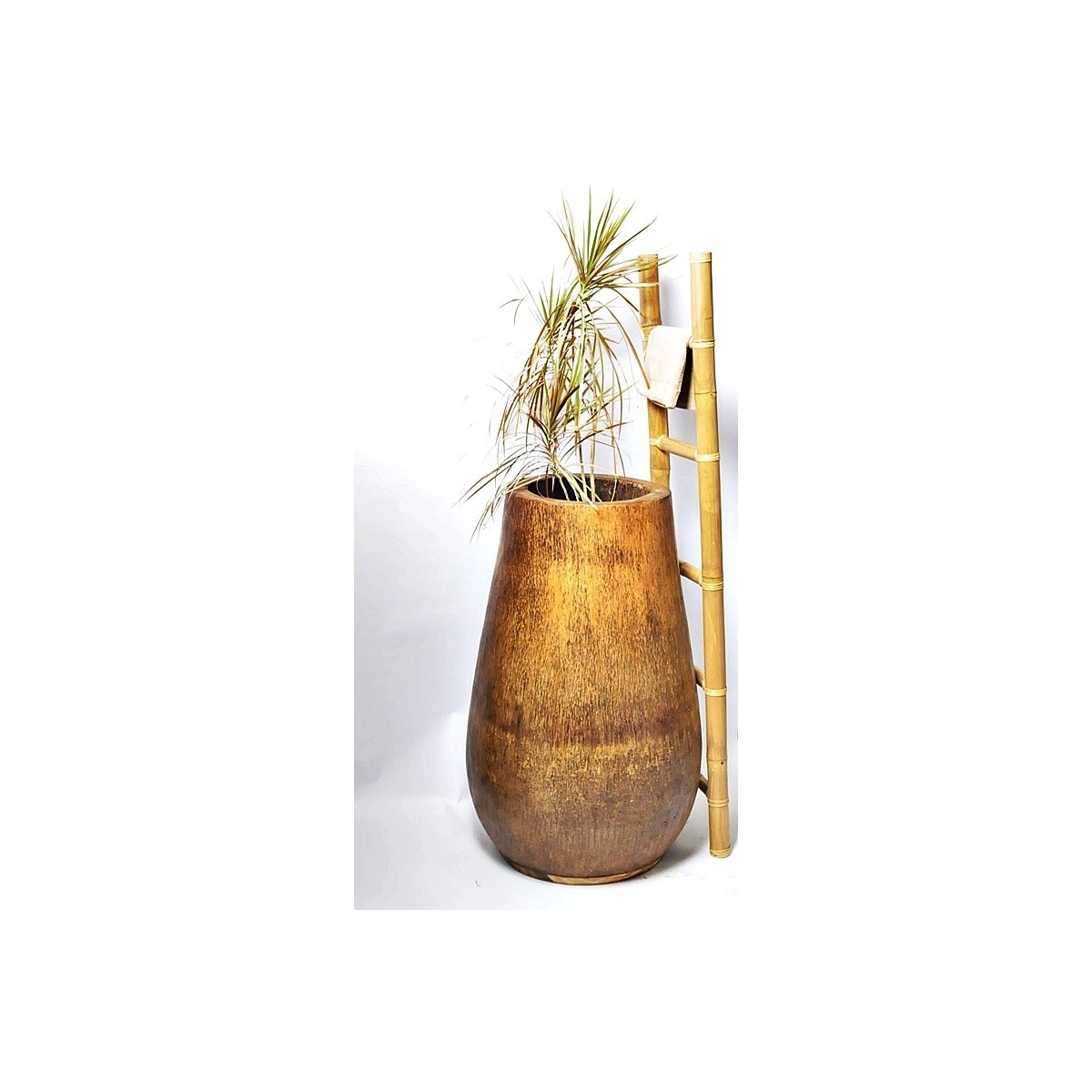 Palmenholz Blumentopf  100x65-45 cm INDUSTONE