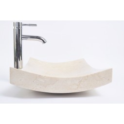 RZB-P CREAM C 50x35x12 cm wash basin overtop INDUSTONE