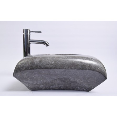 RCTK-P GREY J 50x35x15 cm wash basin overtop INDUSTONE