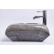 RCTK-P GREY J 50x35x15 cm Stein Waschbecken Aufsatzwaschbecken INDUSTONE