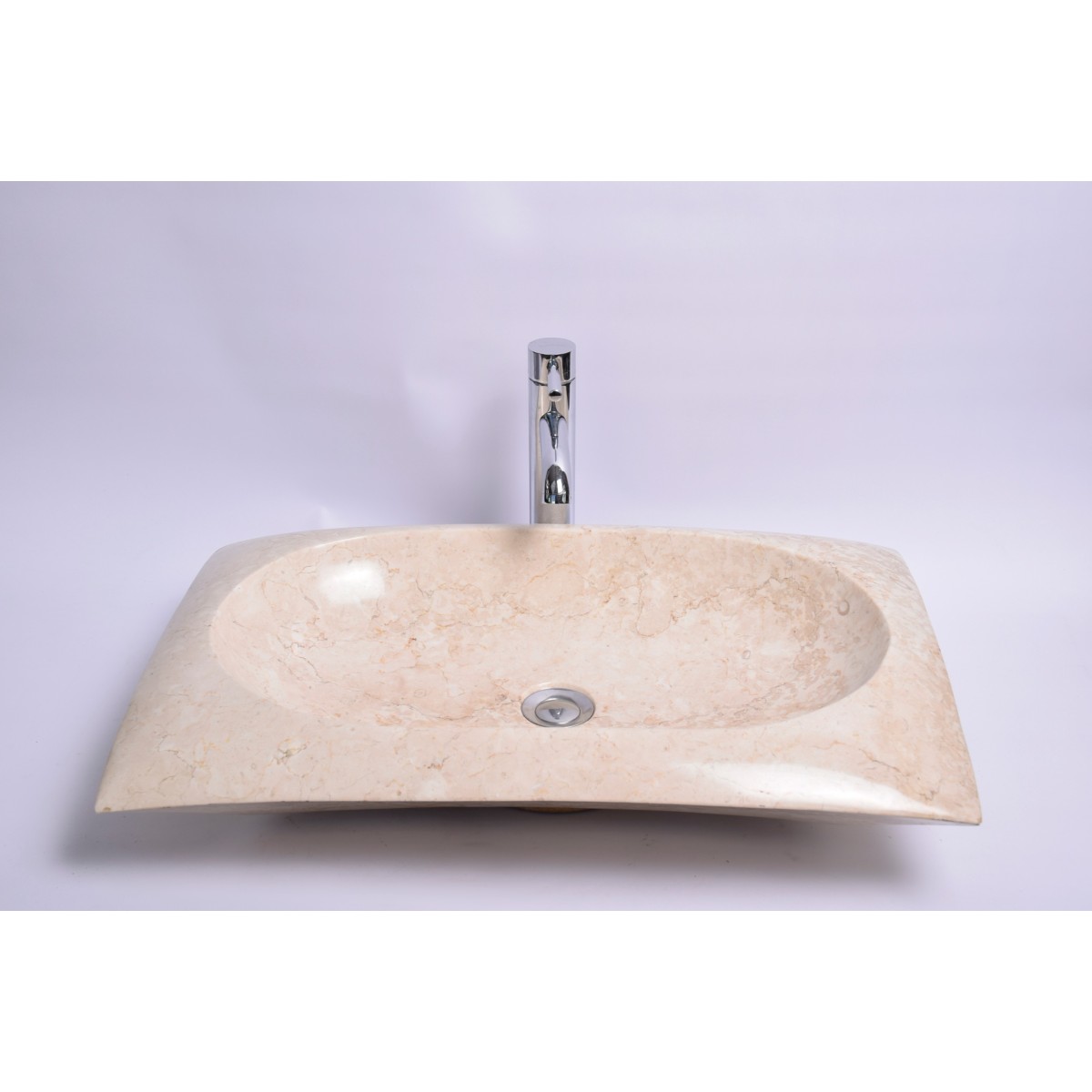 RCTK-P Cream F 60x40x12 cm  wash basin overtop INDUSTONE