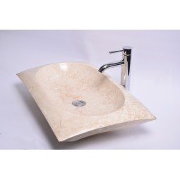 RCTK-P Cream F 60x40x12 cm  wash basin overtop INDUSTONE