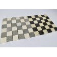 KOSTKA: * MIX 2: WHITE/GREY 5x5 szachownica mozaika kamienna na siatce INDUSTONE