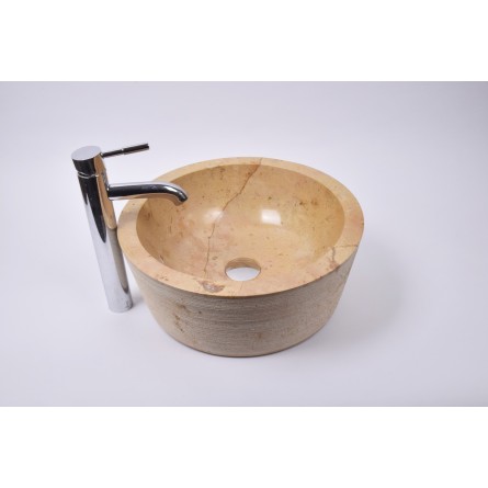 LYC-G RED RE2 40 cm wash basin overtop INDUSTONE