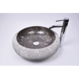 DN-G GREY C9 45 cm Stein Waschbecken Aufsatzwaschbecken INDUSTONE