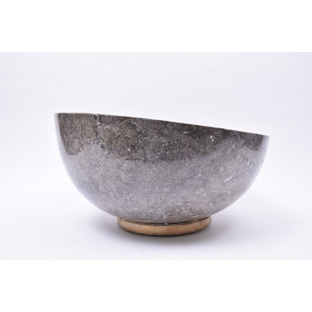 MR-P GREY W1 40 cm  wash basin overtop INDUSTONE