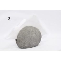 RIVER STONE Tissue Box Cover / Holder from Indonesia INDUSTONE