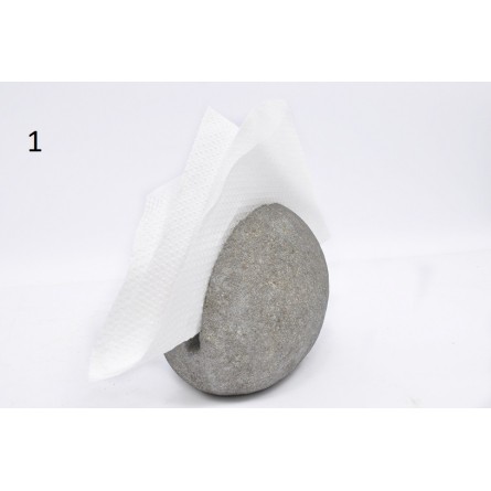 RIVER STONE Tissue Box Cover / Holder from Indonesia INDUSTONE