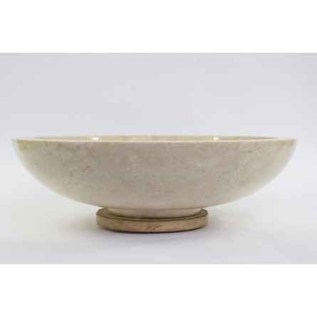 KC-P CREAM CR10 45 cm wash basin overtop INDUSTONE