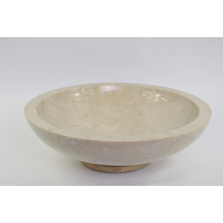 KC-P CREAM CR10 45 cm wash basin overtop INDUSTONE