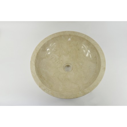 KC-P CREAM CR10 45 cm wash basin overtop INDUSTONE