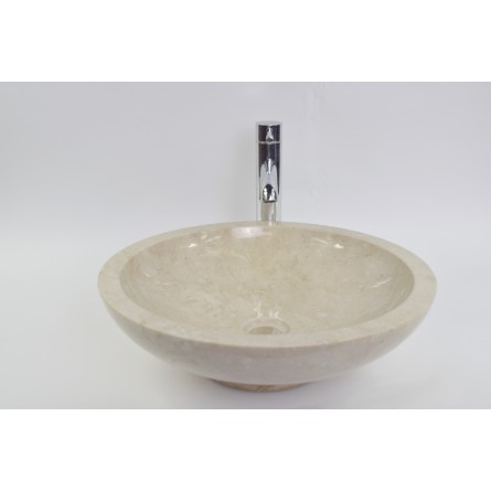 KC-P CREAM CR10 45 cm wash basin overtop INDUSTONE