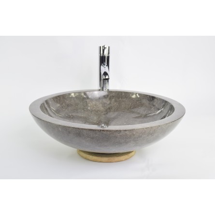 KC-P GREY KCG3 45x12 cm wash basin overtop INDUSTONE