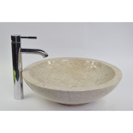 KC-P CREAM CR13 45 cm wash basin overtop INDUSTONE