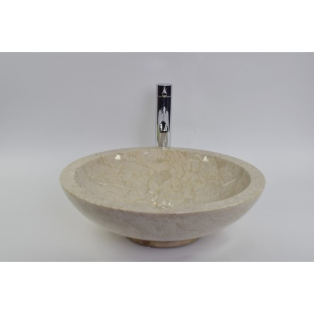 KC-P CREAM CR13 45 cm wash basin overtop INDUSTONE