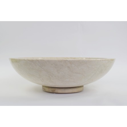 KC-P CREAM CR13 45 cm wash basin overtop INDUSTONE