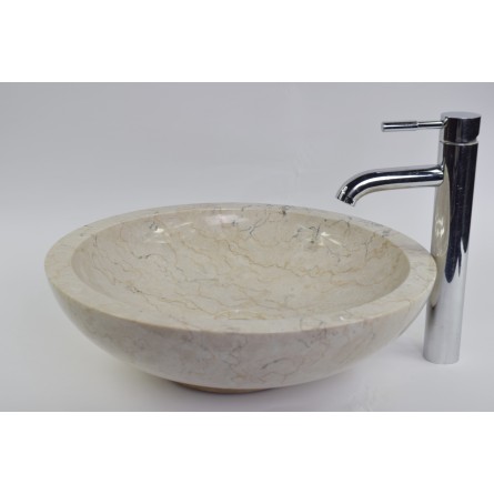 KC-P CREAM CR14 45 cm wash basin overtop INDUSTONE