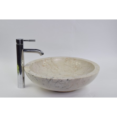 KC-P CREAM CR14 45 cm wash basin overtop INDUSTONE