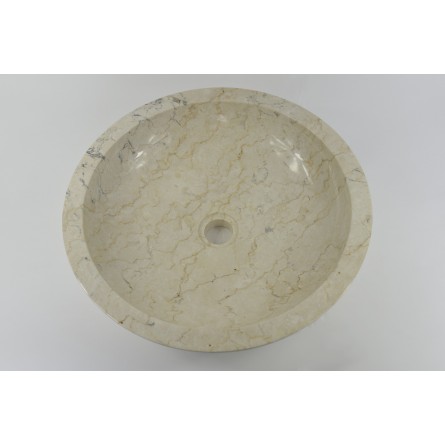 KC-P CREAM CR14 45 cm wash basin overtop INDUSTONE