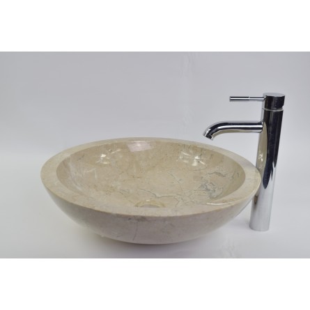 KC-P CREAM CR17 45 cm wash basin overtop INDUSTONE