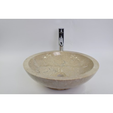 KC-P CREAM CR17 45 cm wash basin overtop INDUSTONE