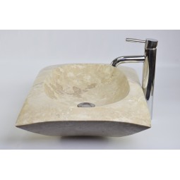 RCTK-P Cream I 60x40x12 cm  wash basin overtop INDUSTONE