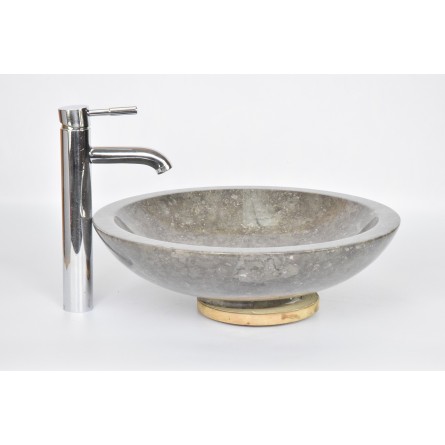 KC-P GREY KCG7 45x12 cm wash basin overtop INDUSTONE