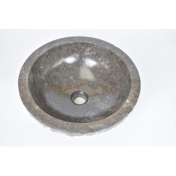 KC-FMA BLACK HI2 40 cm wash basin overtop INDUSTONE