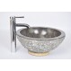 KC-FMA BLACK HI2 40 cm wash basin overtop INDUSTONE