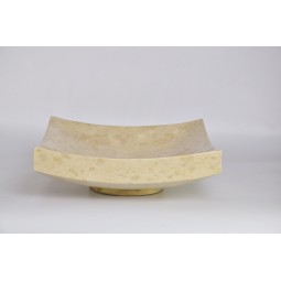 SZB-P Cream G 40x40x12 wash basin overtop INDUSTONE