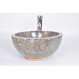 MR-P GREY W7 40 cm  wash basin overtop INDUSTONE