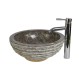 * KC-M GREY A 40 cm wash basin overtop INDUSTONE