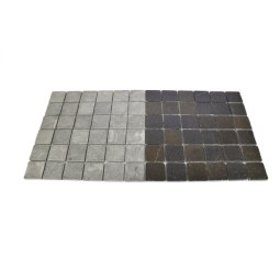 * LAVA STONE 5x5 ANDEZYT mosaic on a plastic grid INDUSTONE