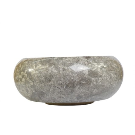 * DN-P Grey F 40 cm kamienna umywalka nablatowa INDUSTONE