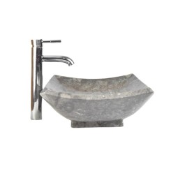 * KOTAKA GREY E 50x40x15  wash basin overtop INDUSTONE