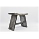 EXOTIC STOOL II A made from natural wood INDUSTONE