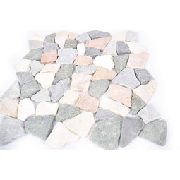 *ŁAMANA:  * MIX 6 RUPAT mozaika kamienna na siatce INDUSTONE