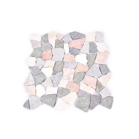 *ŁAMANA:  * MIX 6 RUPAT Intercuro mosaic on a plastic grid INDUSTONE