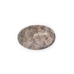 *GREY Stone soap dish from Indonesia INDUSTONE