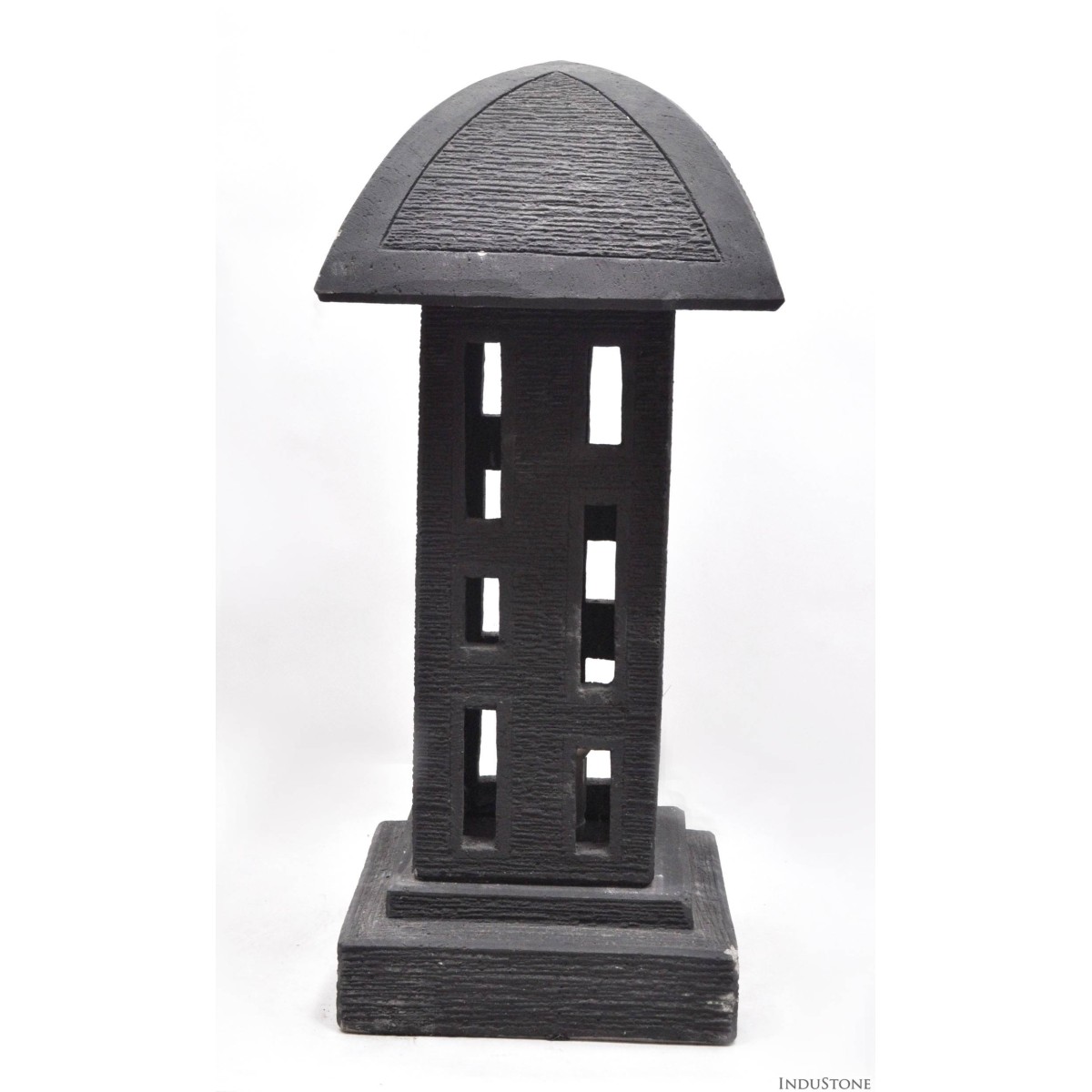 CONCRETE black big garden lamp INDUSTONE