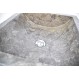 *SSB-M GREY A 40x40 cm wash basin overtop INDUSTONE